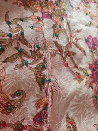 Top Corsé Vintage Pedrería Talla 44