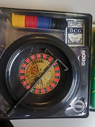 Set 5 Juegos Casino Ruleta Poker Dados