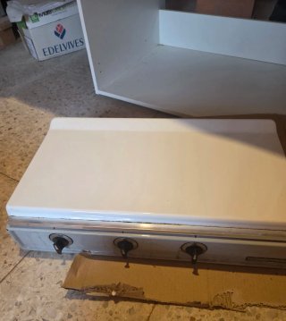 Cocina Portátil Gas 3 Fuegos