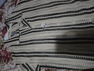 Camisa de rayas de punto
