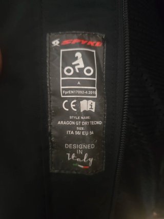 Chaqueta Moto Spyke Aragon GT Dry Tecno