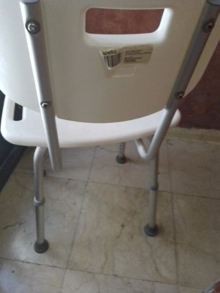 Silla de ducha ajustable