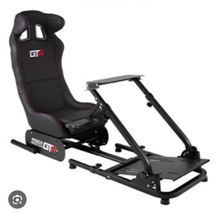 Simulador Simracing GTR Negro
