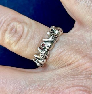 2 Anillos y pulsera  Plata 925