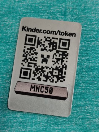 Minecraft Zombie VC310 Kinder Sorpresa
