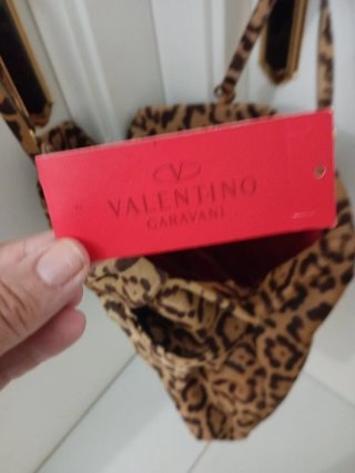 Bolso Valentino Garavani estampado leopardo