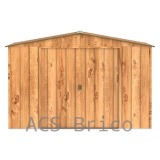 Caseta Metálica Top Hércules 233x321x209 cm - Duramax