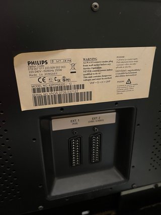 Televisor Philips Negro