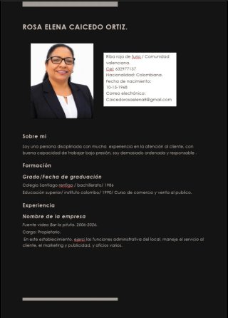 Hola Busco empleo