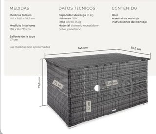 Baúl de almacenaje