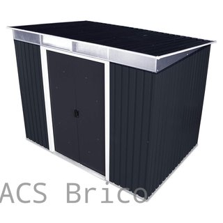 Caseta Metálica Top Shed Pent Roof Antracita 173x263x201 cm - Duramax