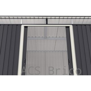 Caseta Metálica Top Shed Pent Roof Antracita 173x263x201 cm - Duramax