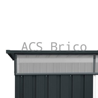 Caseta Metálica Top Shed Pent Roof Antracita 173x263x201 cm - Duramax