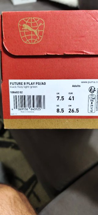 Puma Future 8 Play Talla 41 Futbol