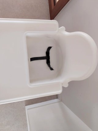 Trona Ikea con bandeja y reductor
