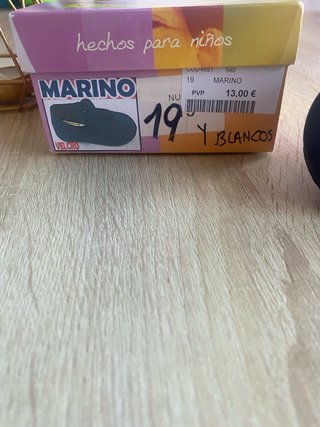Zapatos lona bebé niña