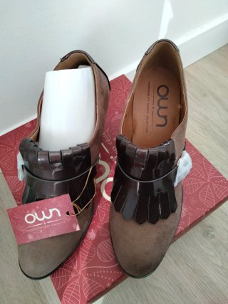 Botines Own Talla 38 Marrón