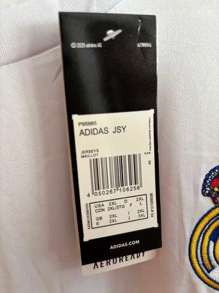 Camiseta Real Madrid Adidas 2025-26