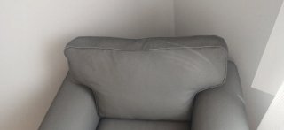 Sillón de 1 plaza Ikea gris