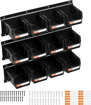 VEVOR Cajas Apilables Pared 137x105x75mm