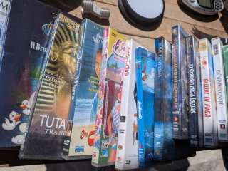 Lotto stock oggetti vari DVD, Videogiochi e altro