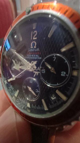 Omega Seamaster Co-Axial Cronógrafo Naranja