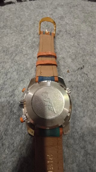 Omega Seamaster Co-Axial Cronógrafo Naranja
