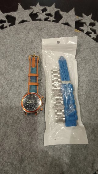 Omega Seamaster Co-Axial Cronógrafo Naranja