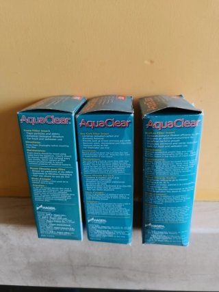 Pack 3 Filtros Hagen AquaClear 50 Nuevos