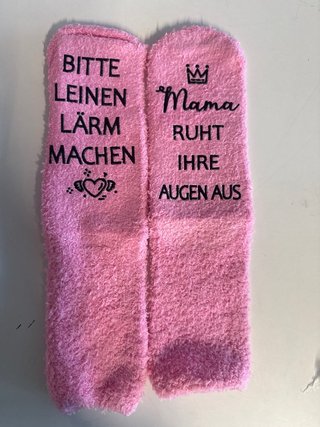Calzini e pochette Mama