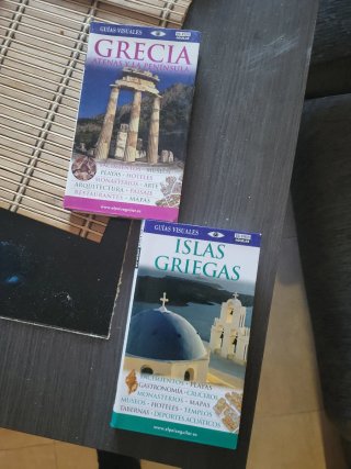 Lote guías grecia país Aguilar