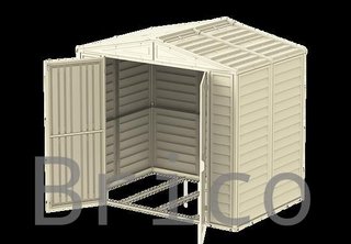 Caseta PVC Duramate III 160x239x185 cm - Duramax