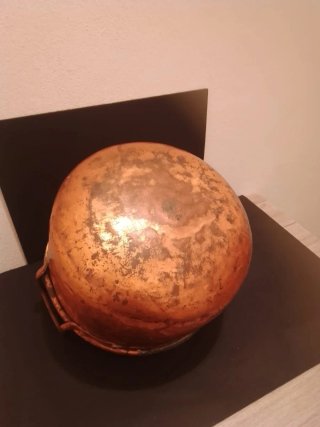 3 Calderos Antiguos de Cobre