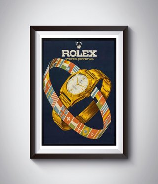 Poster Rolex Oyster-Perpetual