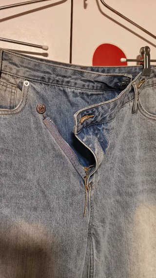 Pantalones vaqueros anchos azules