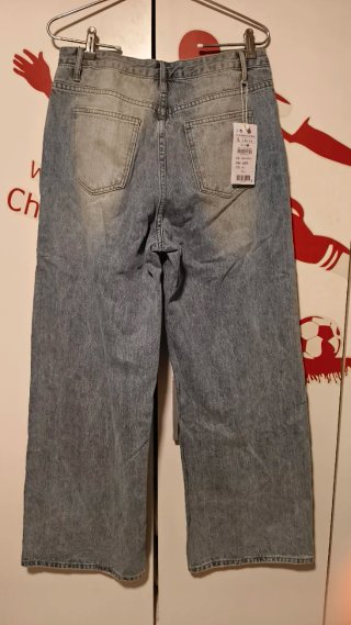Pantalones vaqueros anchos azules