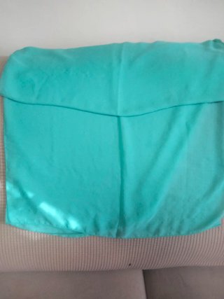 Pañuelo gasa azul turquesa mujer