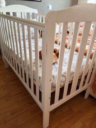 Cuna blanca 120x60