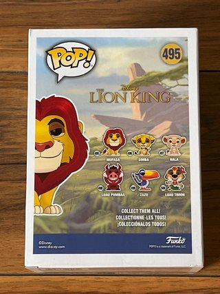 Funko Pop! El Rey León Scar y Mufasa