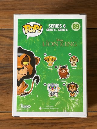 Funko Pop! El Rey León Scar y Mufasa