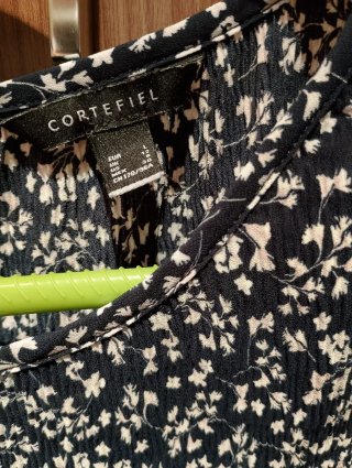 Blusa Cortefiel Estampada Talla L
