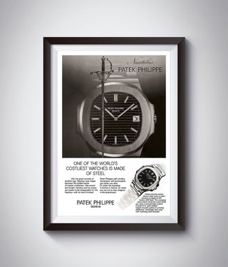 Póster Patek Philippe Nautilus Acero