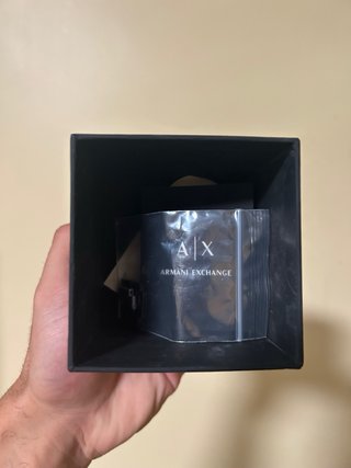 Reloj Armani Exchange Negro y Dorado