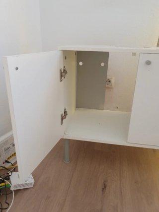 Mueble baño IKEA LILLANGEN blanco