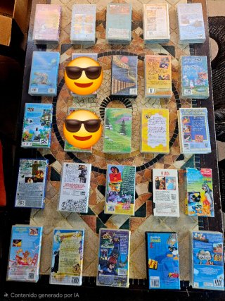 Colección VHS Películas Animadas Disney