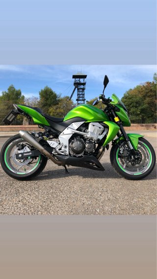 Kawasaki Z750 Verde Impecable - 34.000km