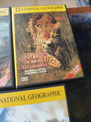 Lote 8 DVDs National Geographic Animales