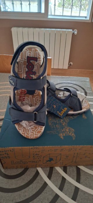 Sandalias Lois niño azul