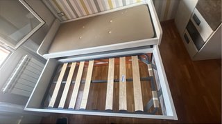 Cama nido juvenil con cajones