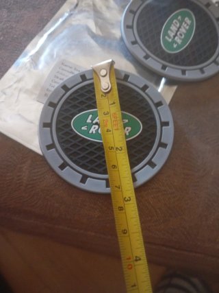 2 Alfombrillas Posavasos Land Rover